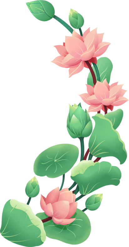 lotus flower bouquet